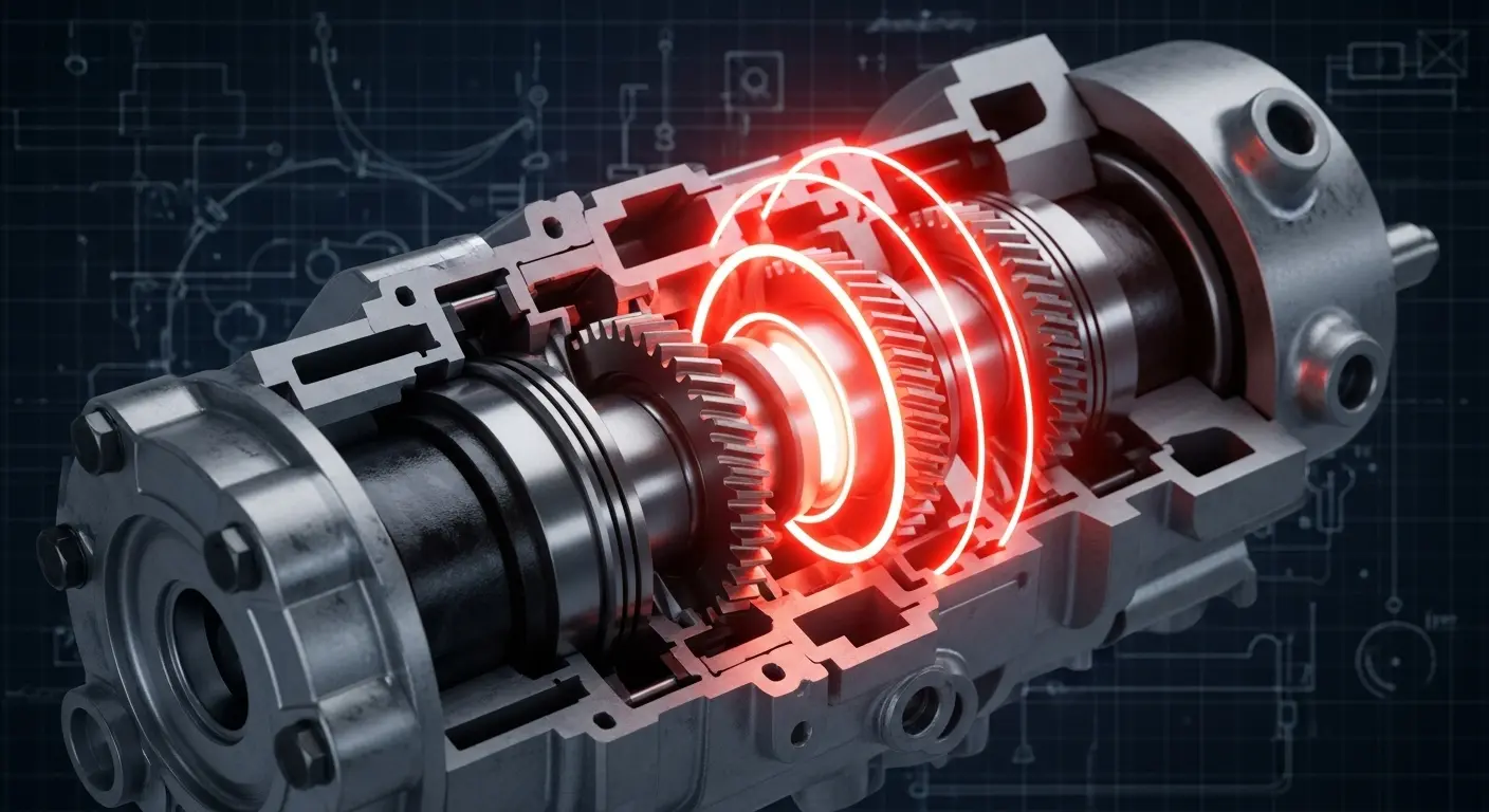 гидравлический насос, изображение для статьи что шумит в гидравлике