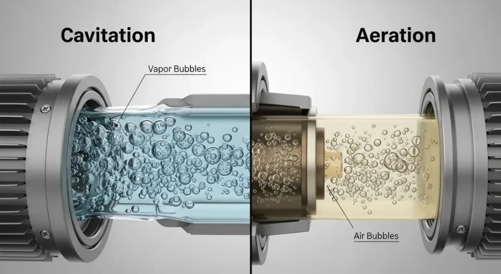 кавитация и аэрация главные виновники поломок гидросистем