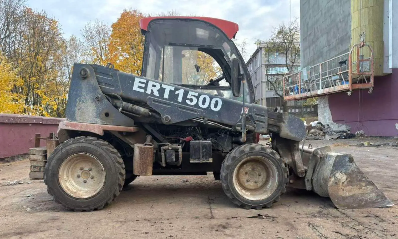 ремонт гидравлики техники, в частности телескопического погрузчика